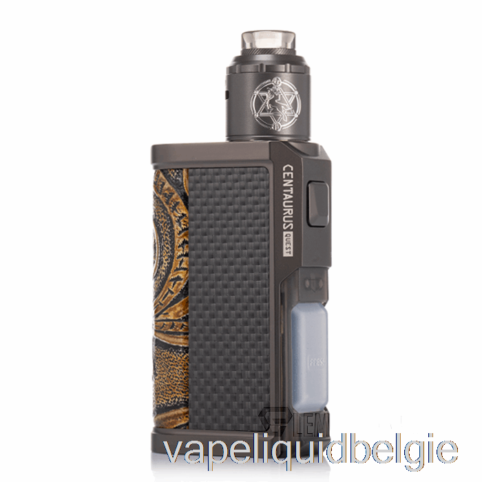 Vape Vloeistof Verloren Vape Centaurus Quest 100w Squonk Kit Gunmetal / Ukiran